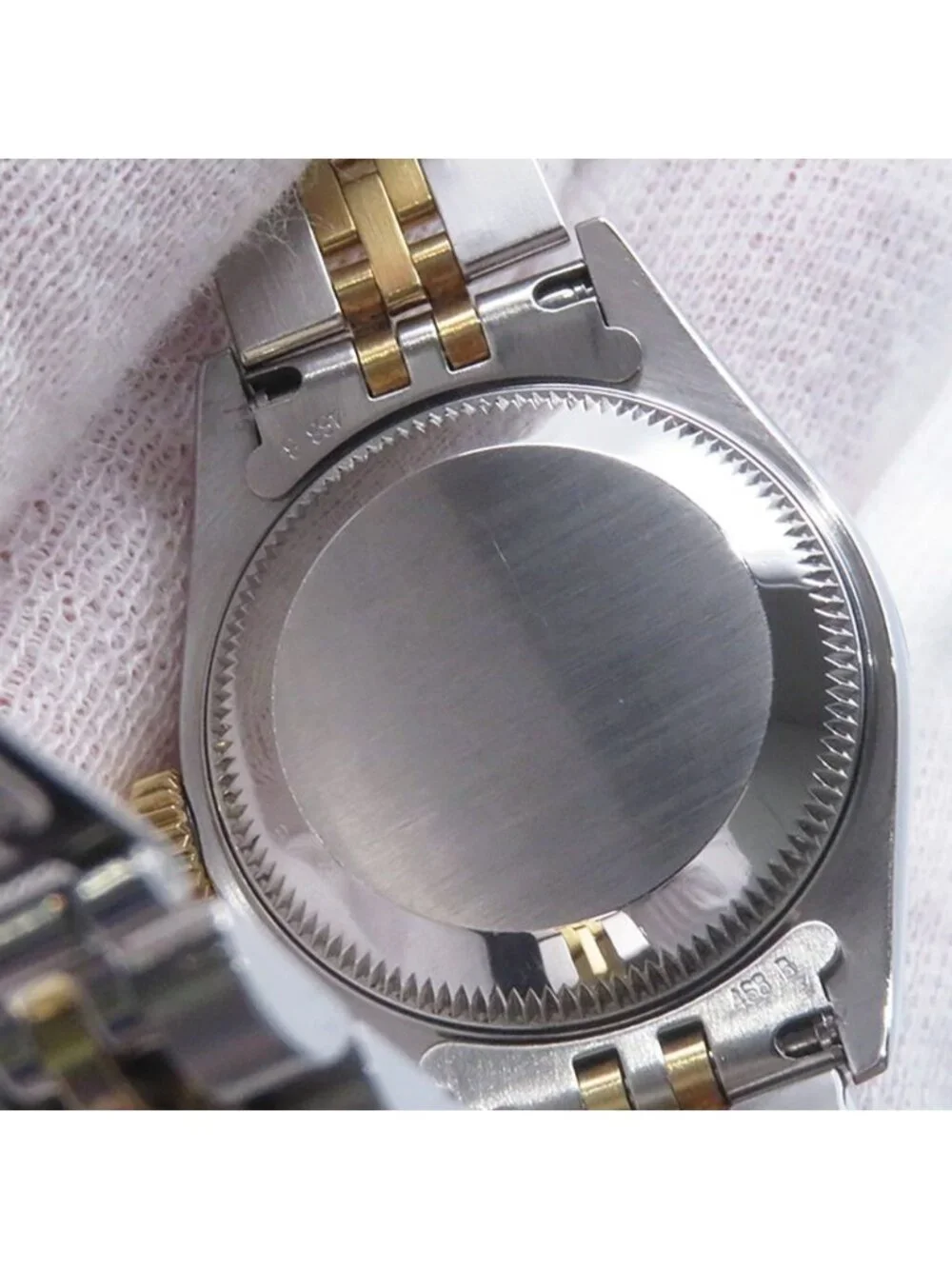 Rolex Datejust SS 18K Yellow Watch White Dial